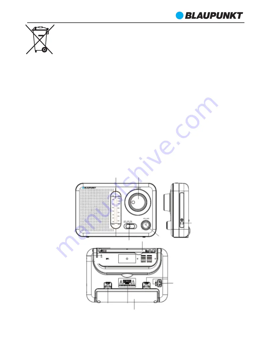 Blaupunkt PR7BK Owner'S Manual Download Page 14