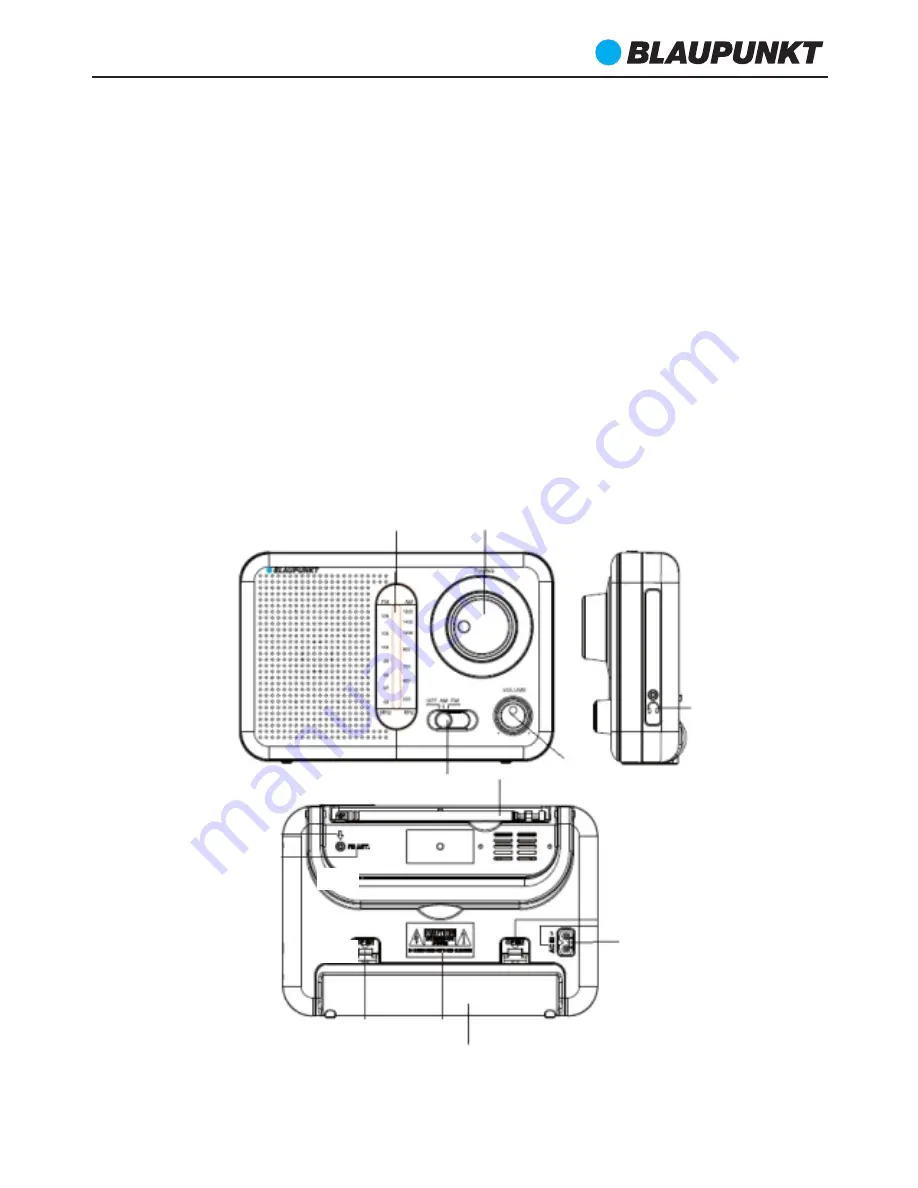 Blaupunkt PR7BK Owner'S Manual Download Page 18