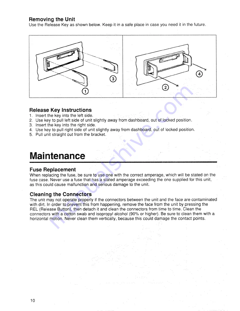 Blaupunkt San Diego CM45 Owner'S Record Download Page 10