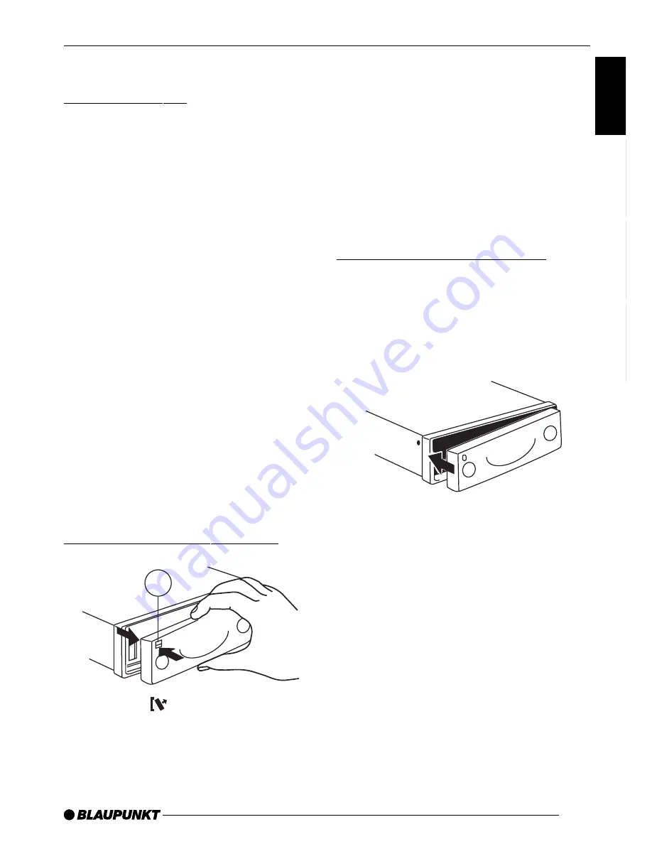 Blaupunkt ST. LOUIS 7 642 183 110 Operating Instructions Manual Download Page 25