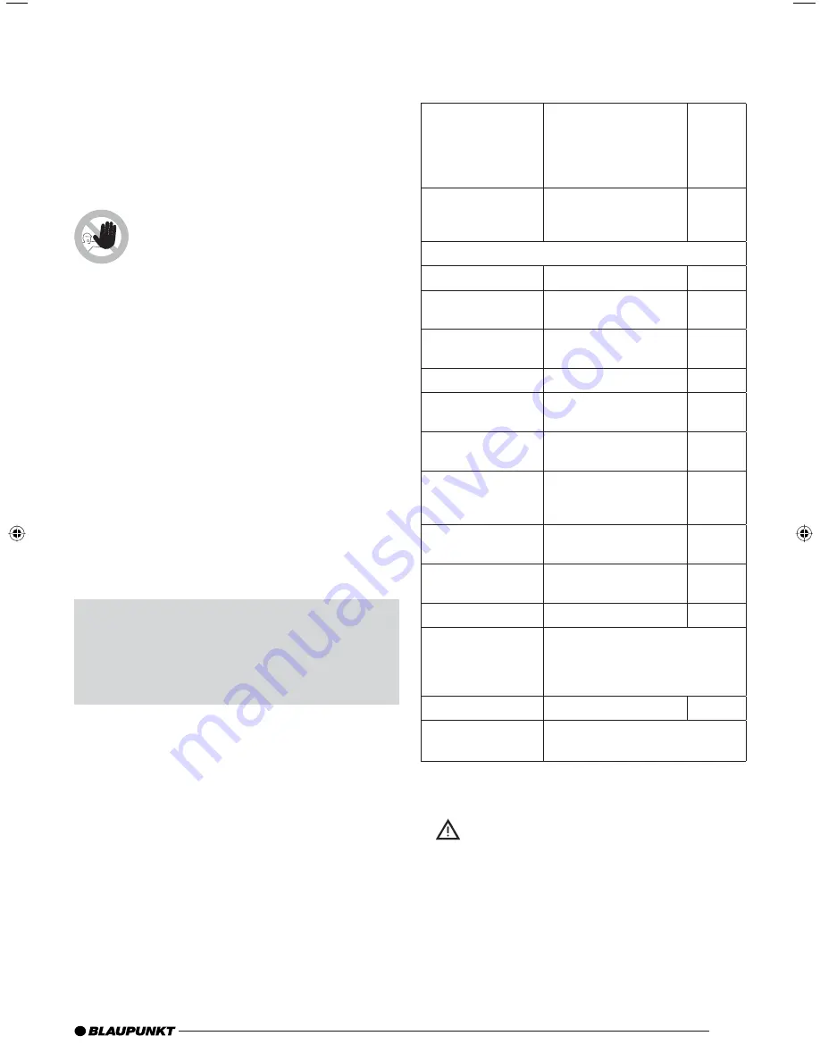 Blaupunkt THA 275 PnP Manual Download Page 25