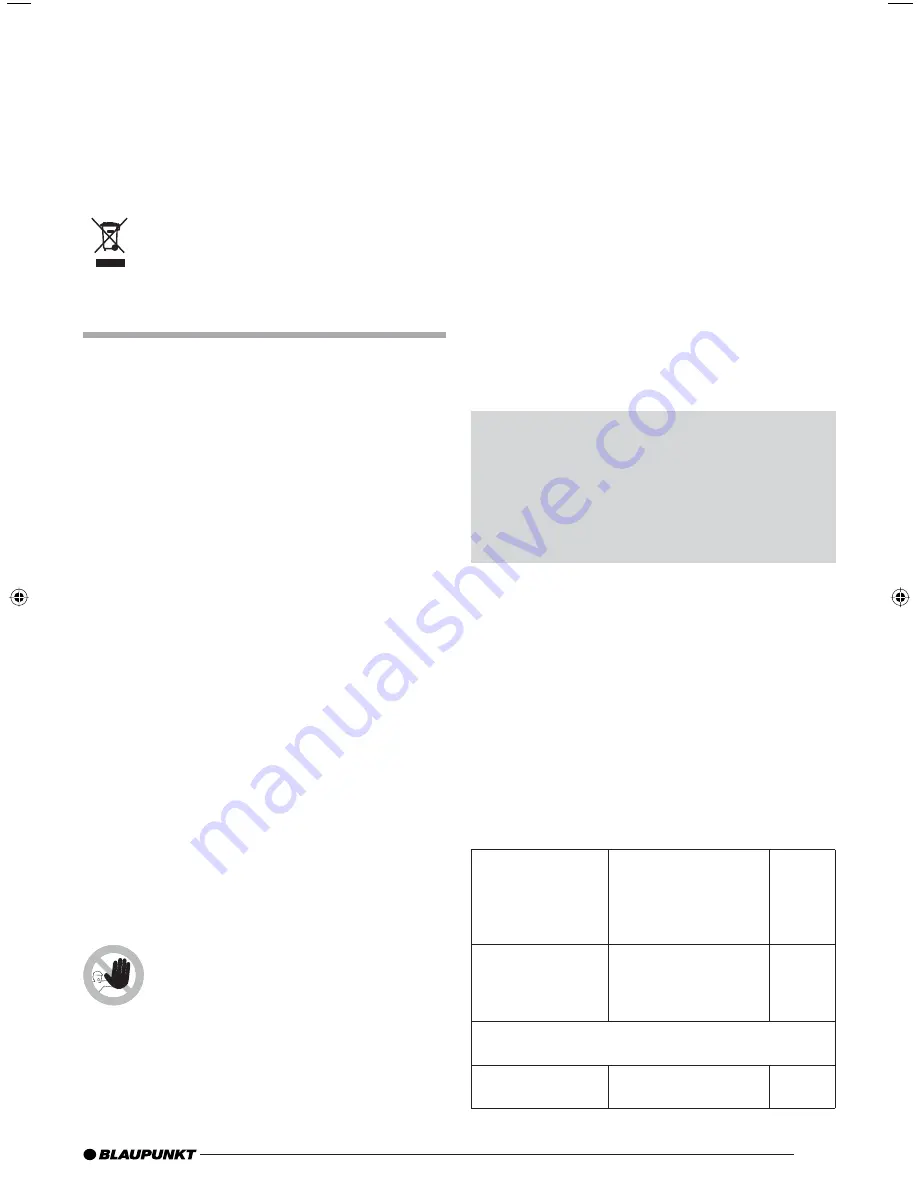 Blaupunkt THA 275 PnP Manual Download Page 43