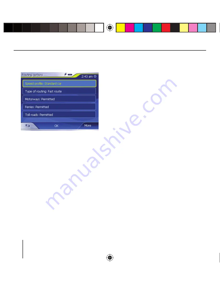 Blaupunkt TravelPilot Lucca Operating And Mounting Instructions Manual Download Page 50