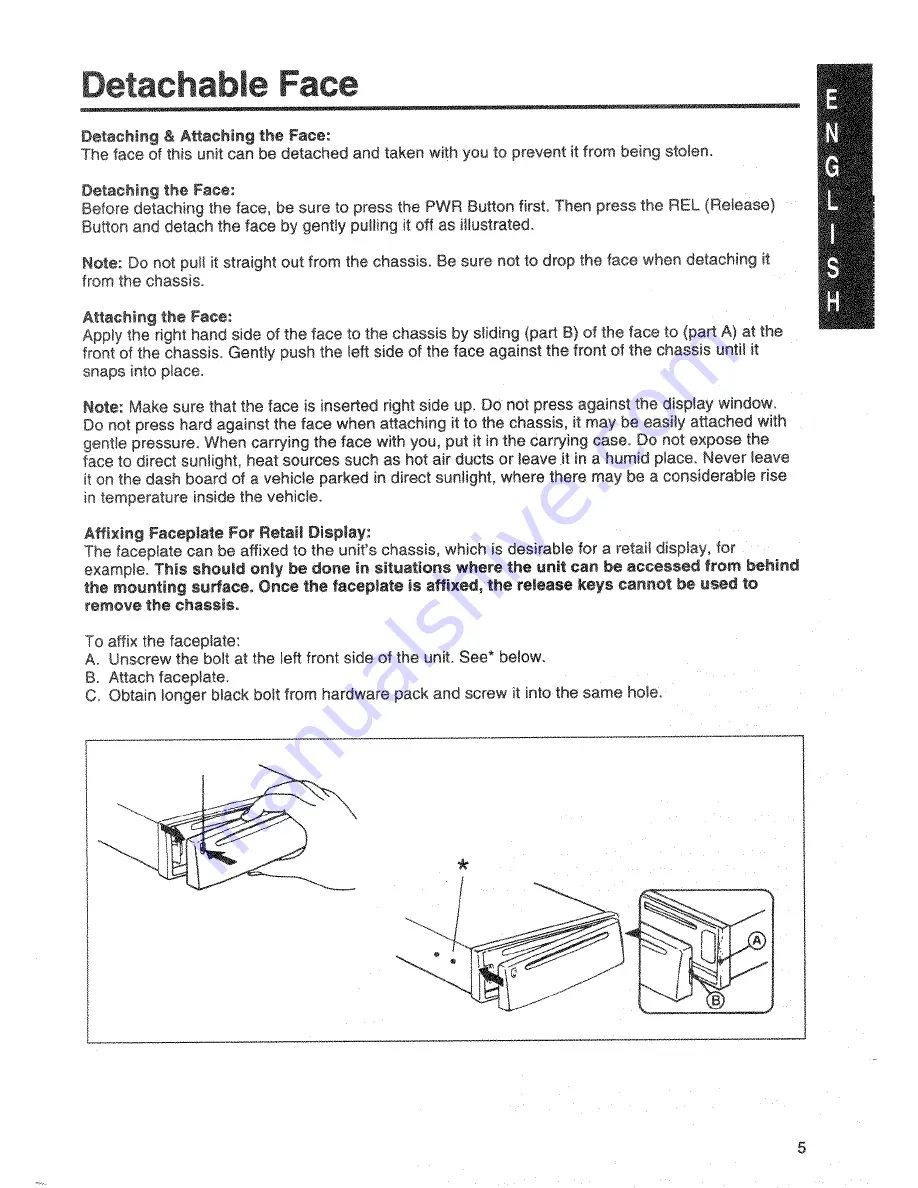 Blaupunkt Vancouver CD126 Owner'S Record Download Page 5