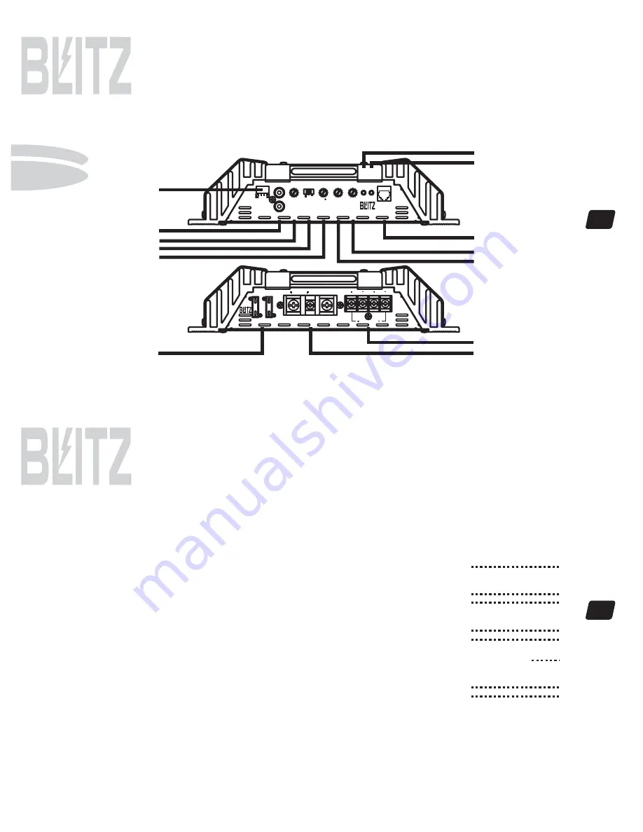 Blitz BZA2160 Specifications Download Page 7