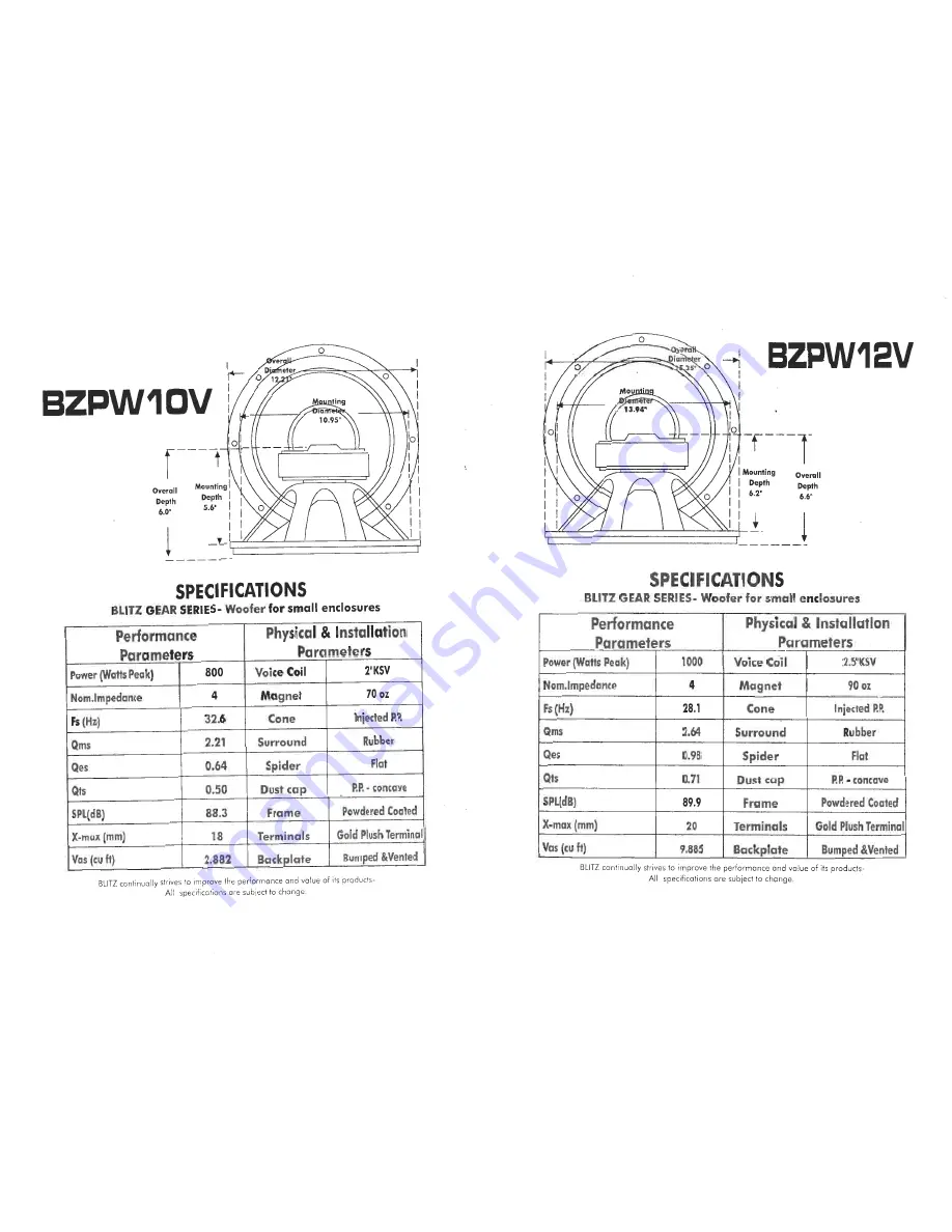 Blitz BZPW10V Скачать руководство пользователя страница 4