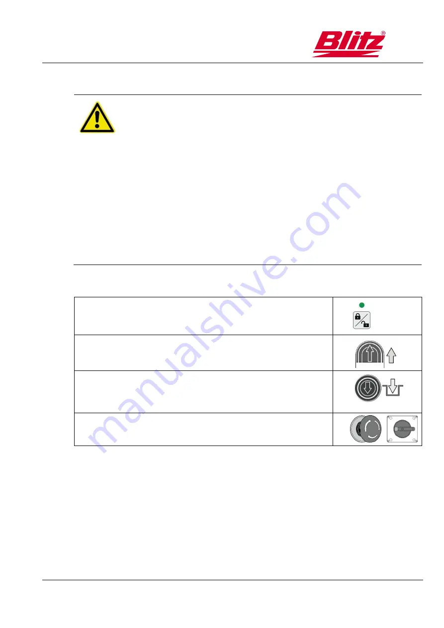 Blitz HydroLift S2 2 - 8.2 - DC Operating Instructions Manual Download Page 103