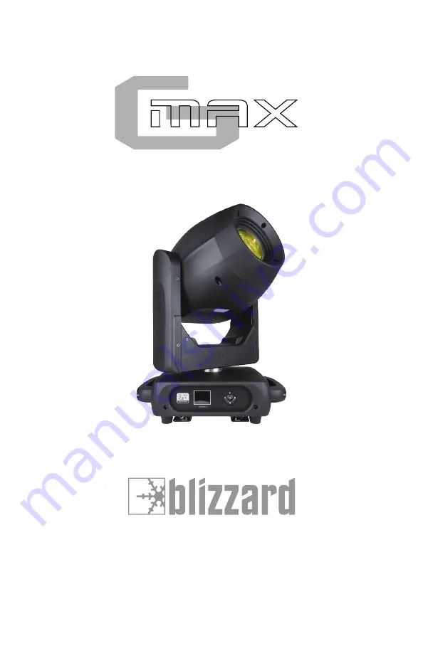 Blizzard Lighting G-Max 200 Скачать руководство пользователя страница 1