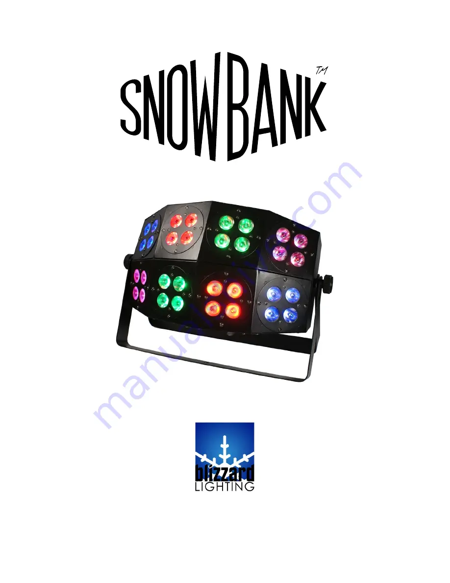 Blizzard Lighting SnowBank Скачать руководство пользователя страница 1