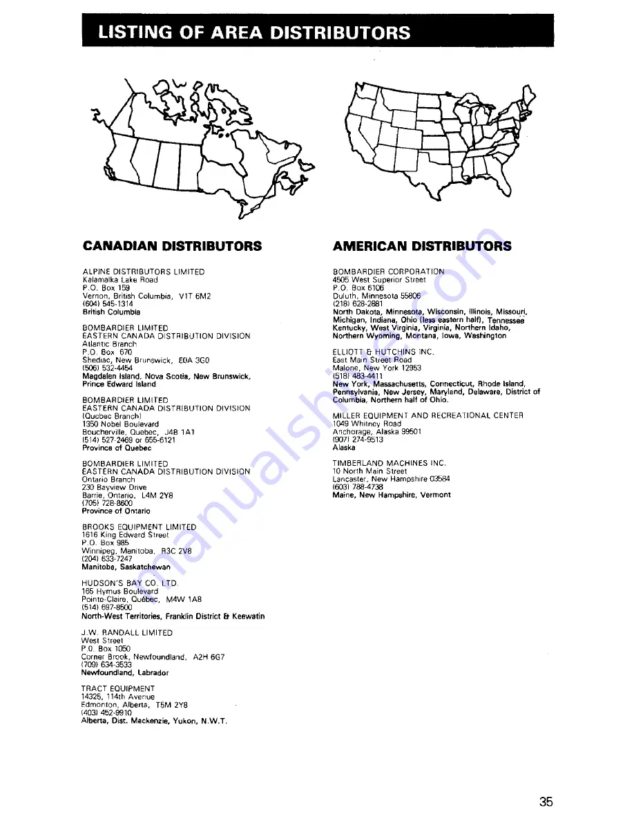 Blizzard 1980 Bombardier 5500 ski-doo Скачать руководство пользователя страница 37