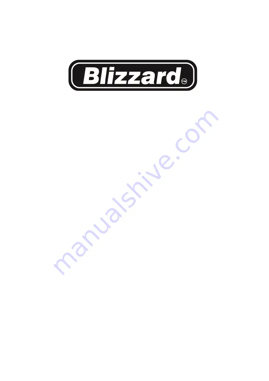 Blizzard CE140-136 Скачать руководство пользователя страница 1