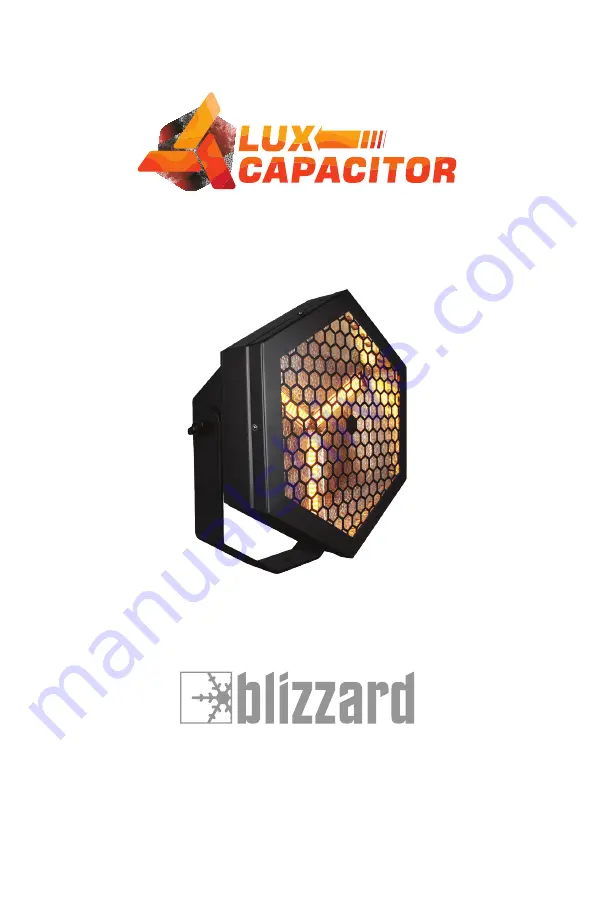 Blizzard Lux Capacitor Manual Download Page 1