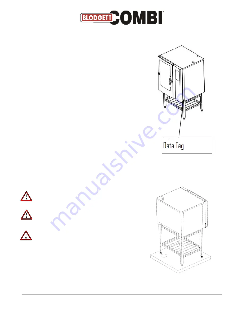 Blodgett Combi BCP Service Manual Download Page 3