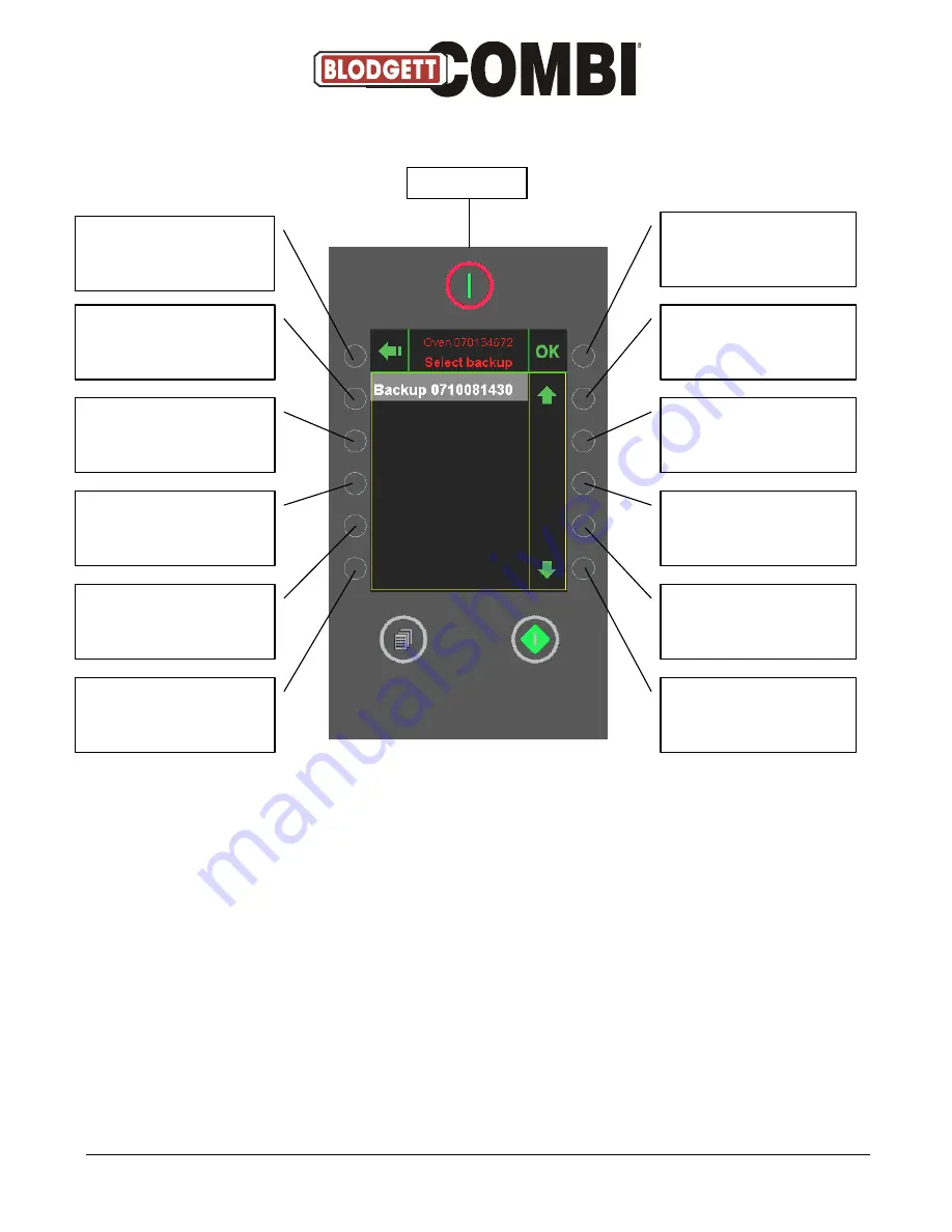 Blodgett Combi BCP Service Manual Download Page 15