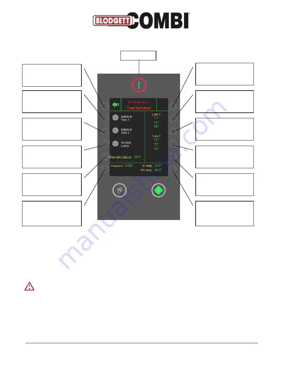 Blodgett Combi BCP Service Manual Download Page 37