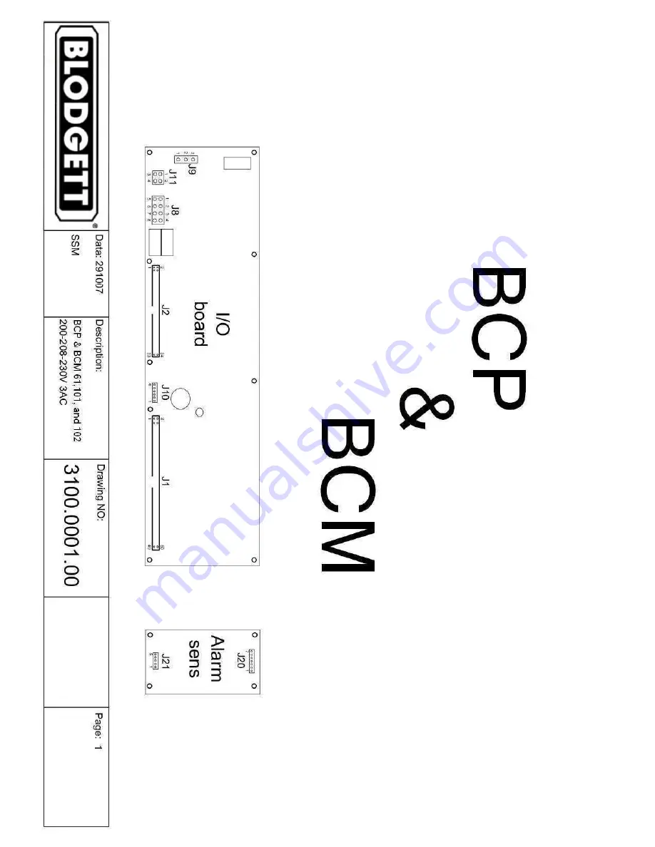 Blodgett Combi Manual Control BCM Скачать руководство пользователя страница 35