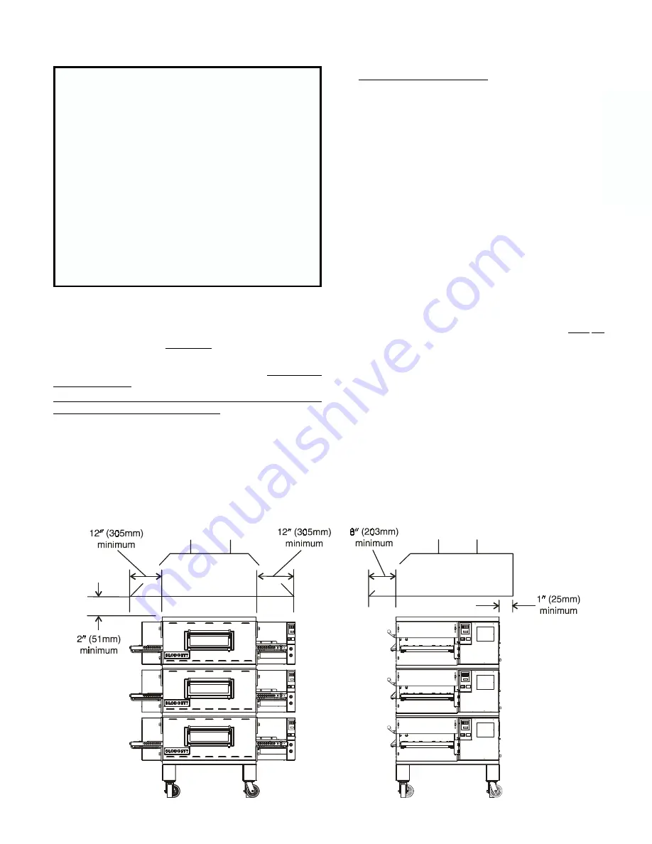 Blodgett BG2136 Double Скачать руководство пользователя страница 13