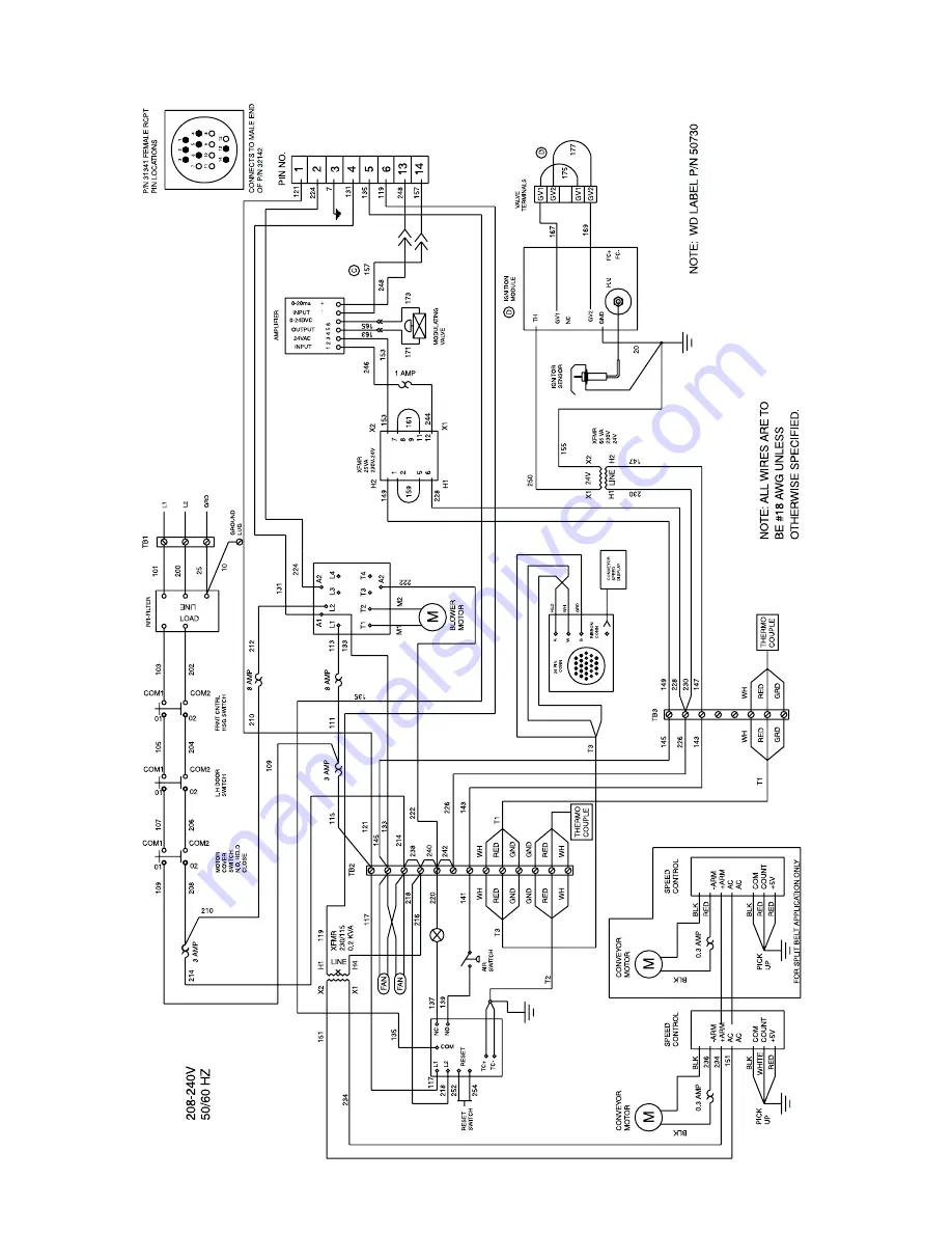 Blodgett BG2136 Double Скачать руководство пользователя страница 47