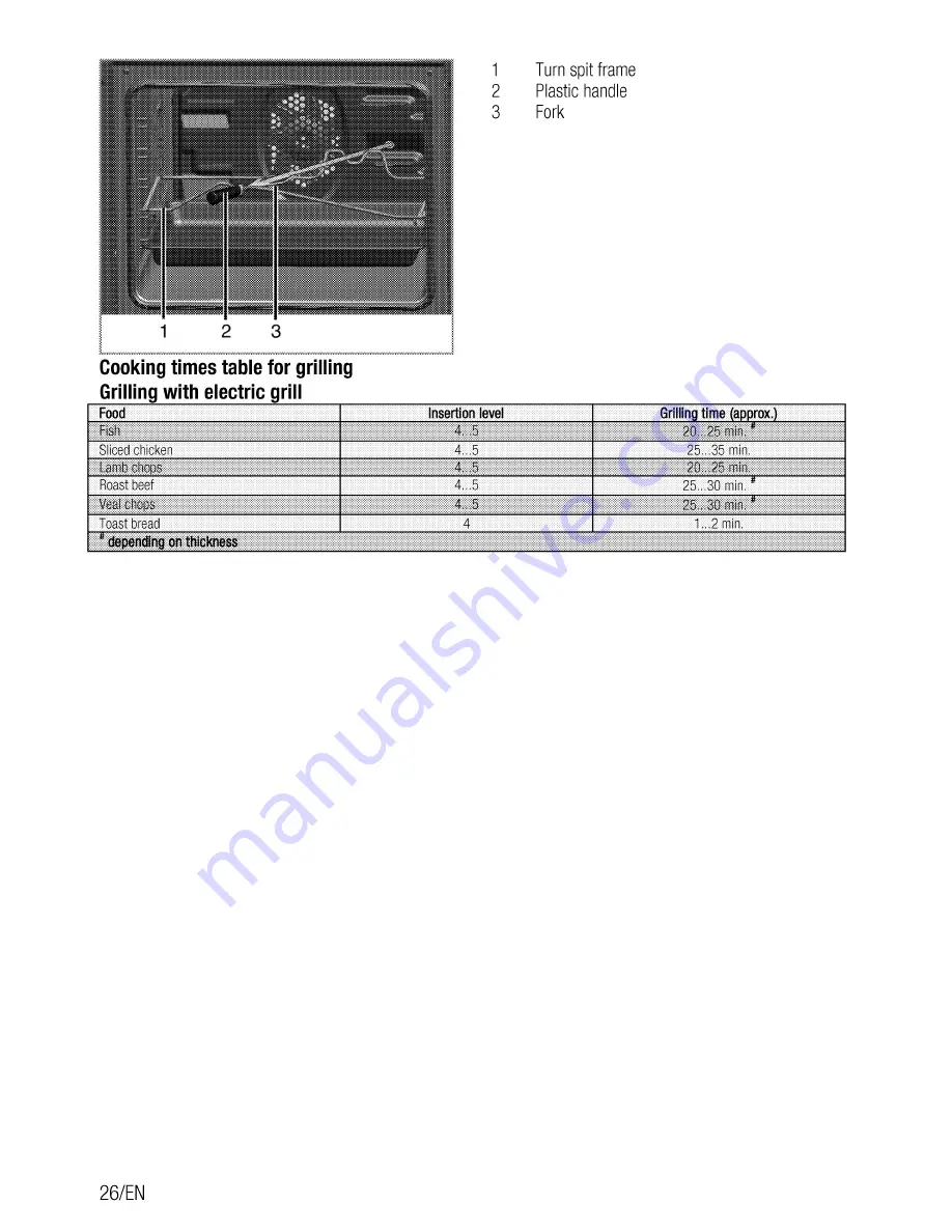 Blomberg HGS 9112 E User Manual Download Page 26