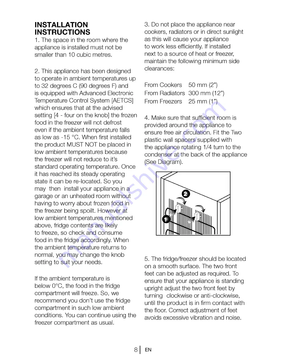 Blomberg KGM 9640 Instruction Manual Download Page 10