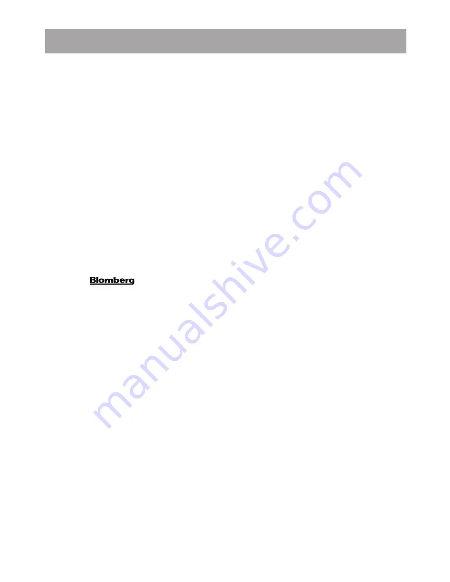 Blomberg KKD 1650 Instruction Manual Download Page 34