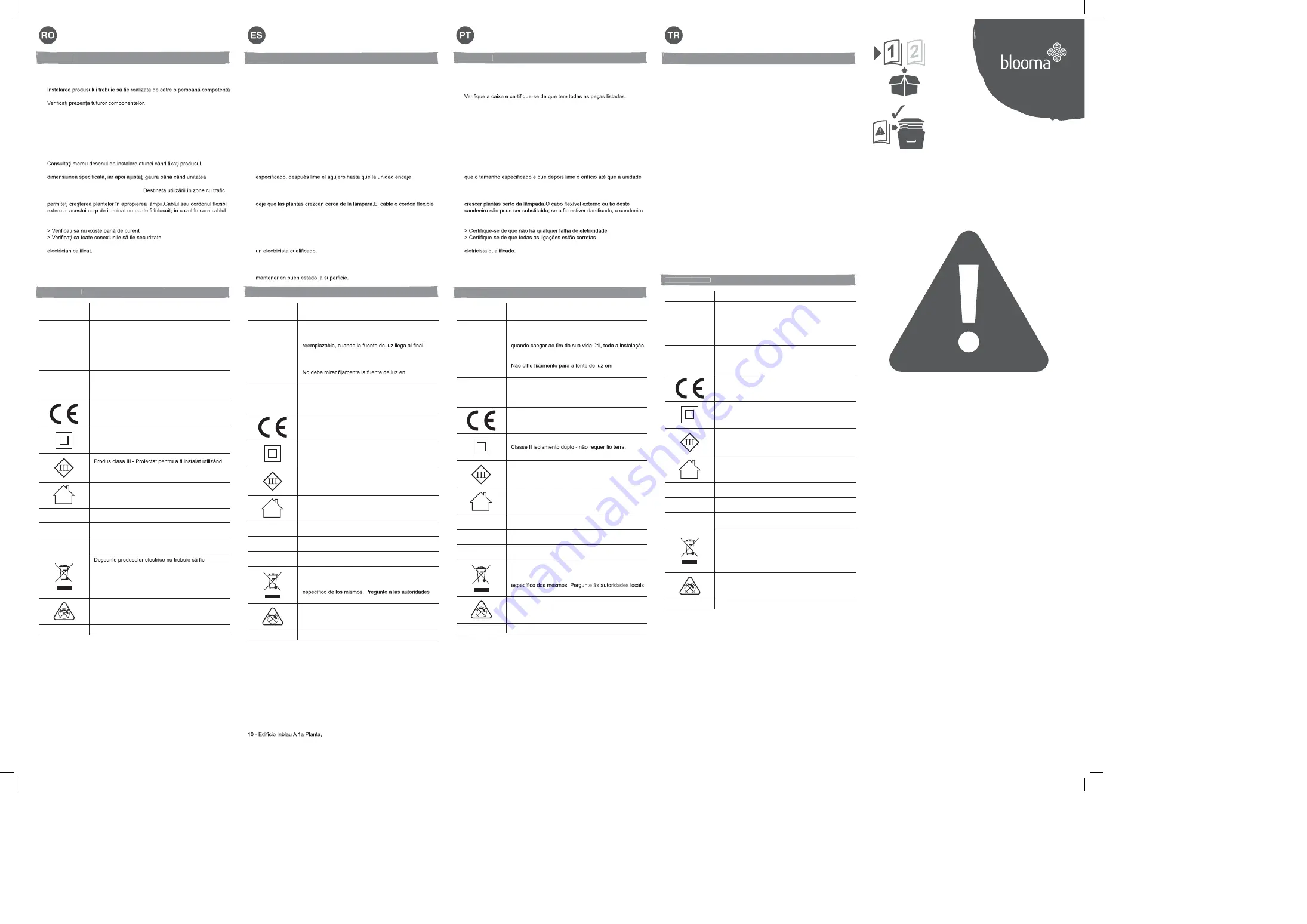 Blooma Coldstrip Manual Download Page 3