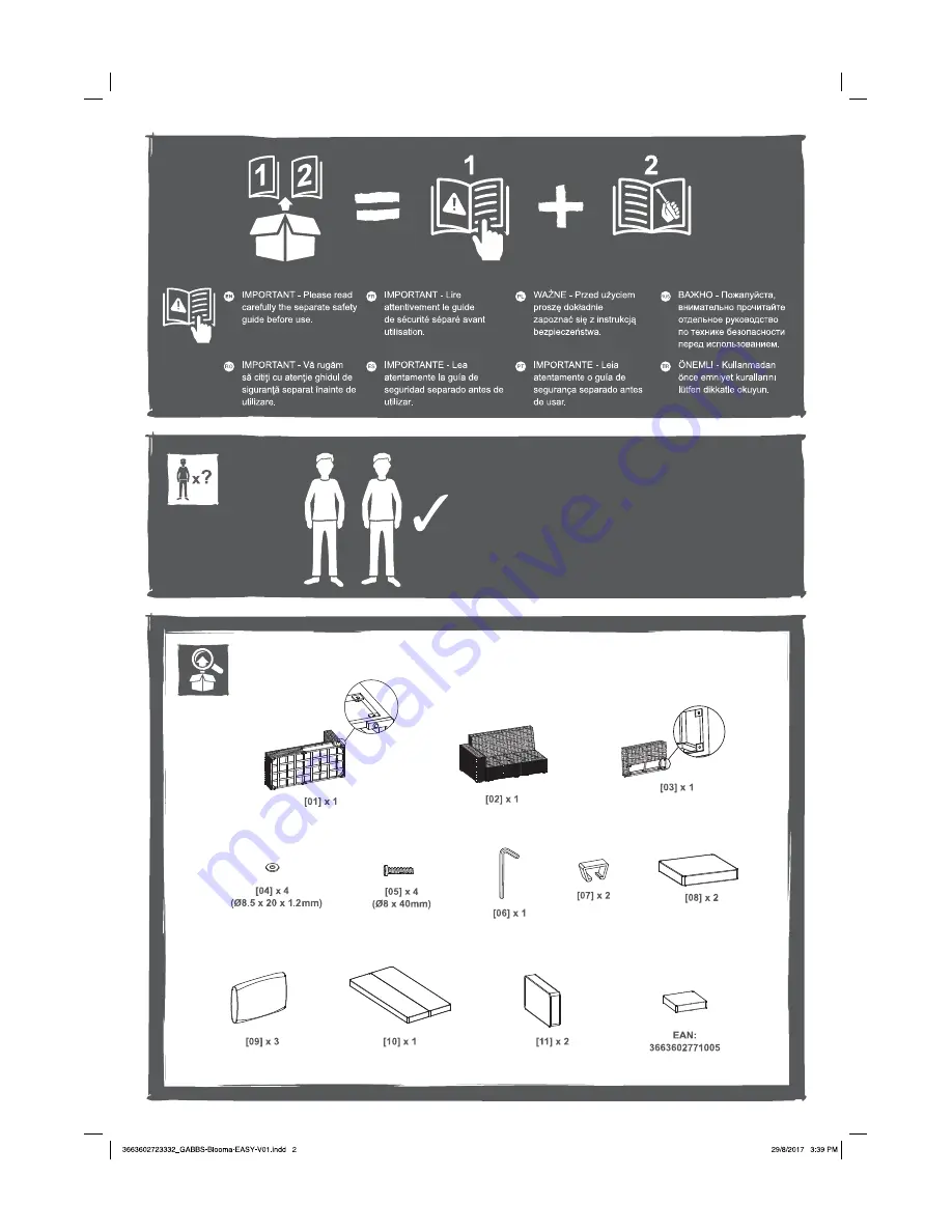 Blooma Gabbs Installation Manual Download Page 2