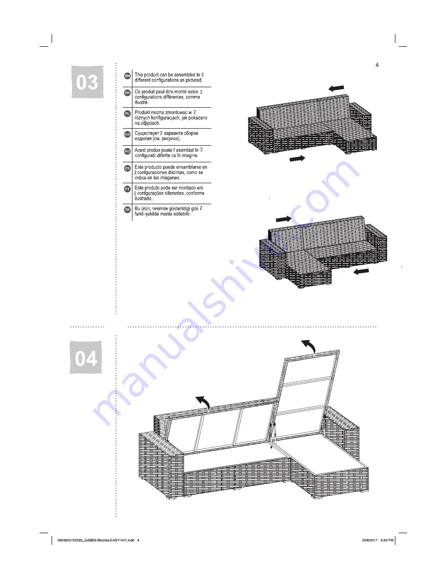 Blooma Gabbs Installation Manual Download Page 4