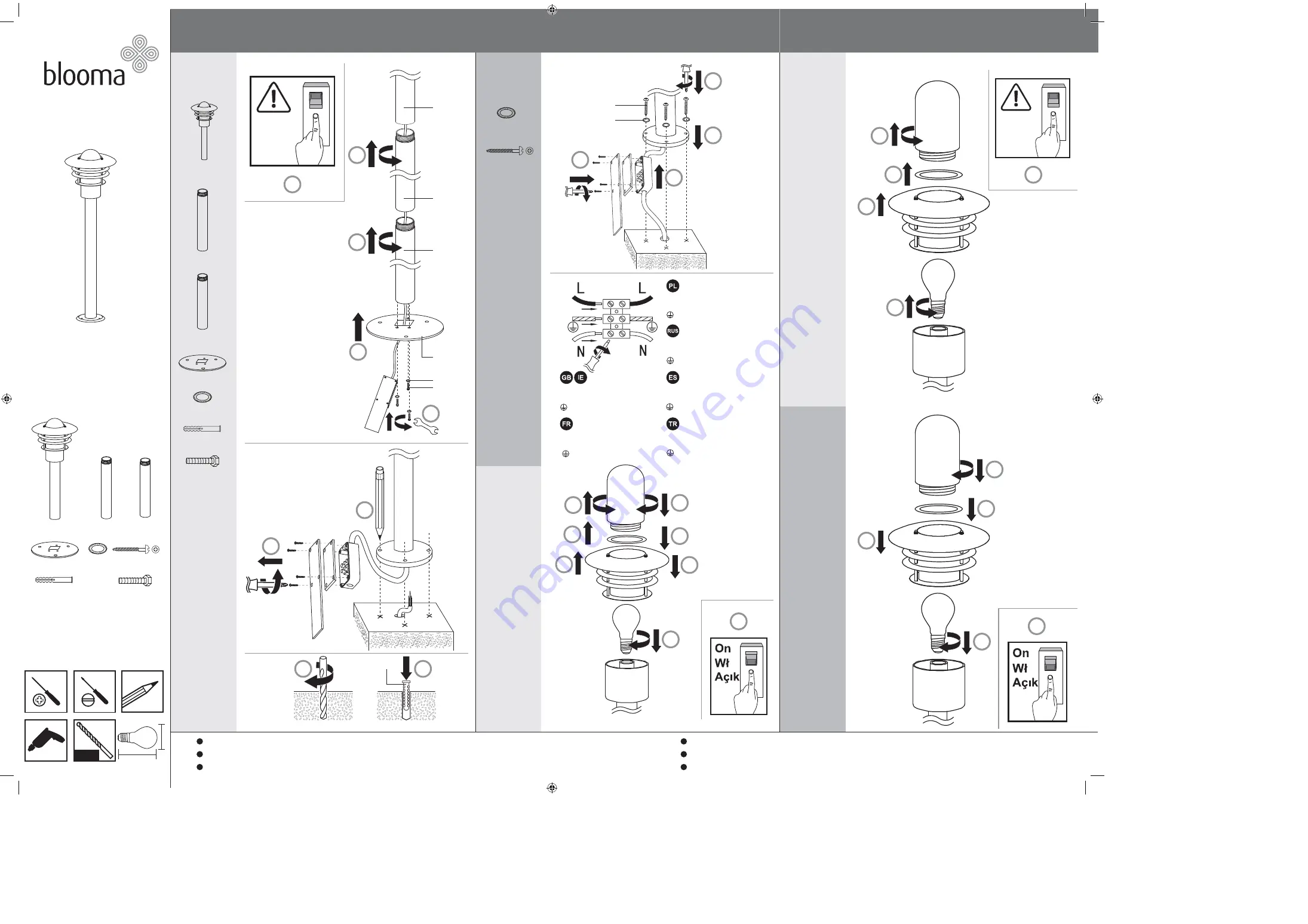 Blooma Minos Manual Download Page 1