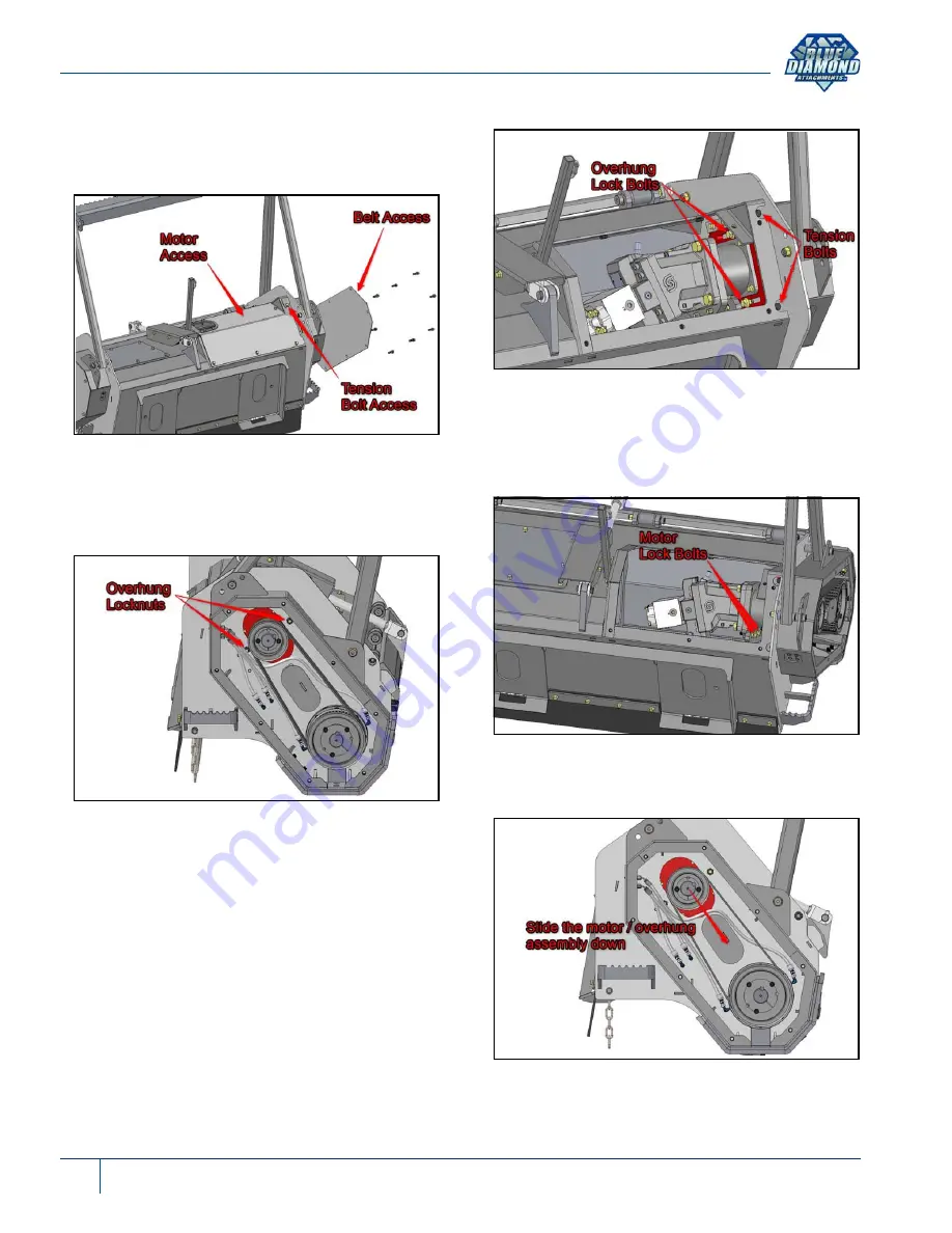 Blue Diamond Drum Mulcher Operation And Maintenance Manual Download Page 38