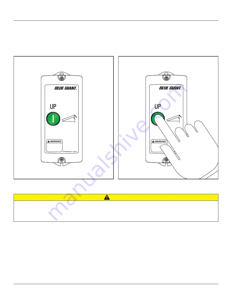 Blue Giant Airbag Dock Leveler Owner'S Manual Download Page 9