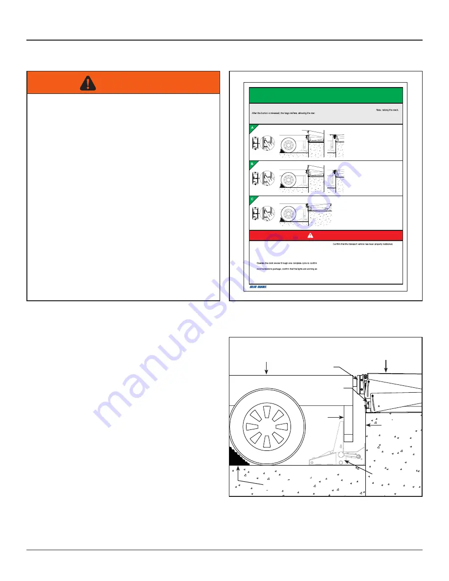 Blue Giant Airbag Dock Leveler Owner'S Manual Download Page 12