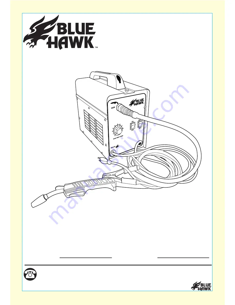 Blue Hawk FLUX-MIG 100 SGY-WELDER1 Скачать руководство пользователя страница 37