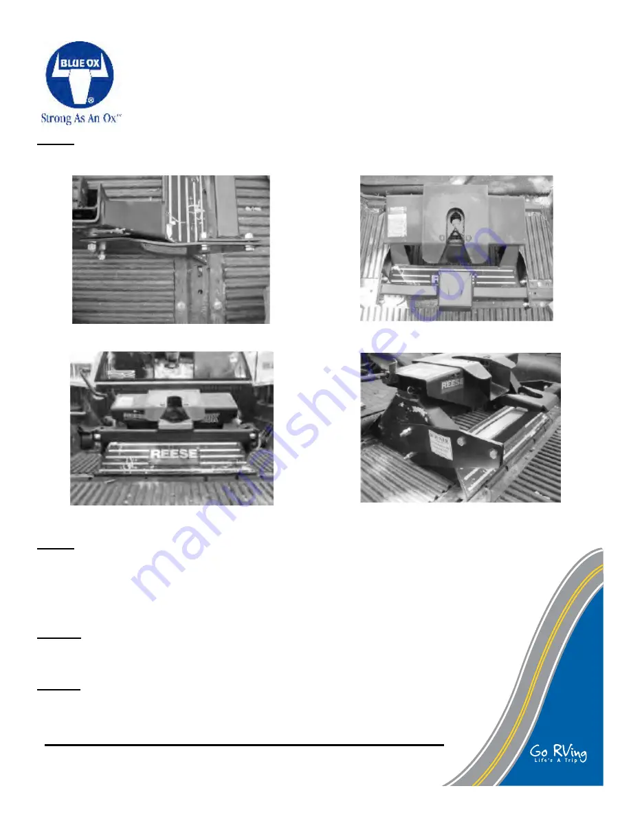 Blue Ox BedSaver BXR4102 Operator And Installation Manual Download Page 6