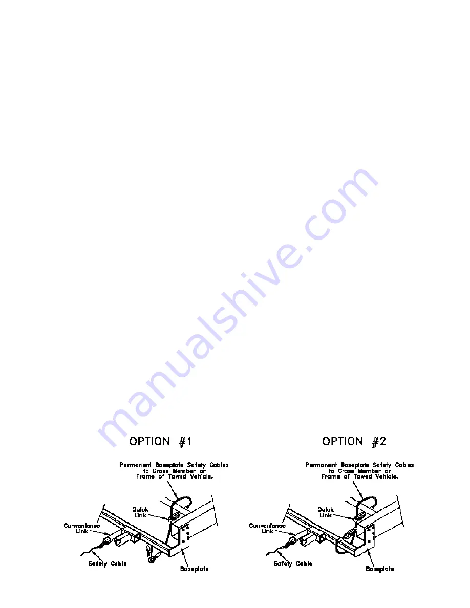 Blue Ox BX1119 Installation Instructions Manual Download Page 6