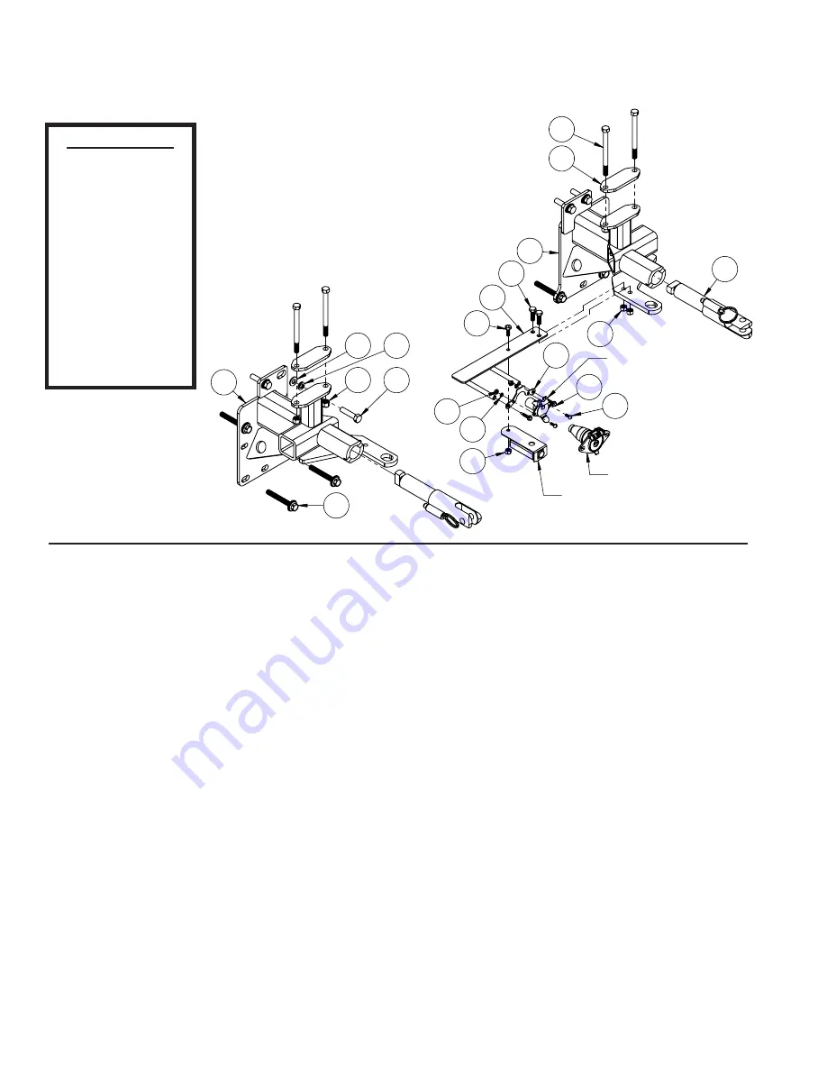 Blue Ox BX1141 Скачать руководство пользователя страница 3