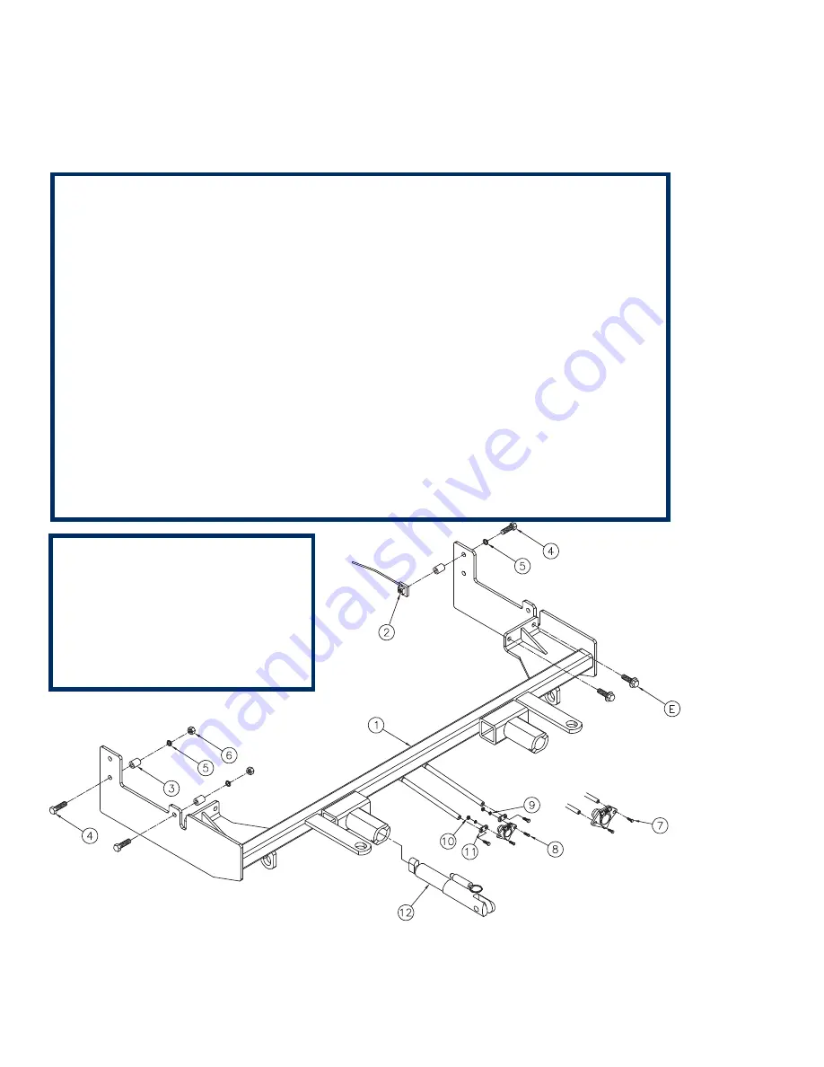 Blue Ox BX2610 Скачать руководство пользователя страница 2