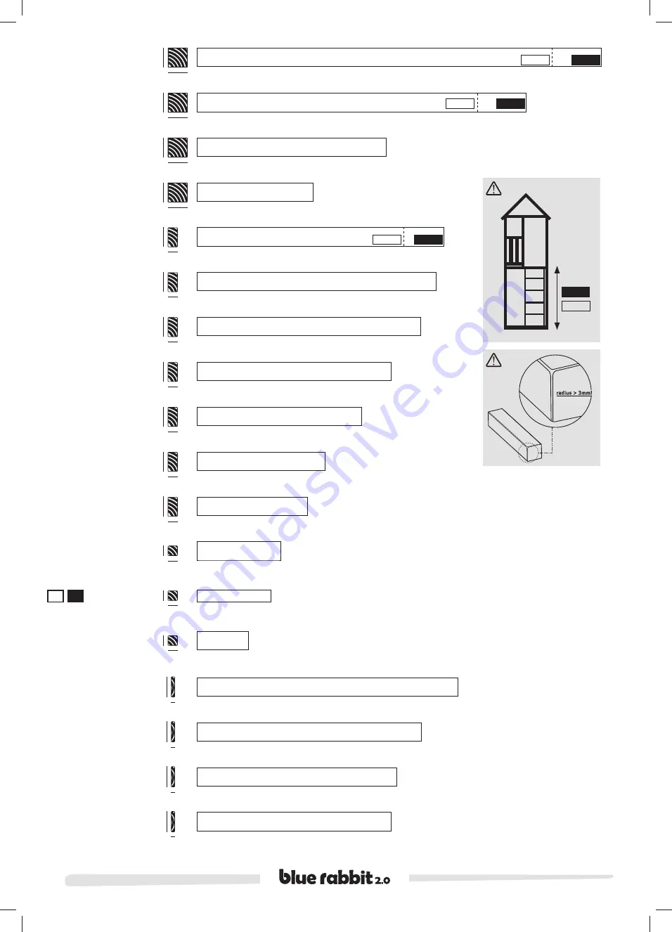 Blue Rabbit 2.0 Beach Hut Assembly Instructions Manual Download Page 2