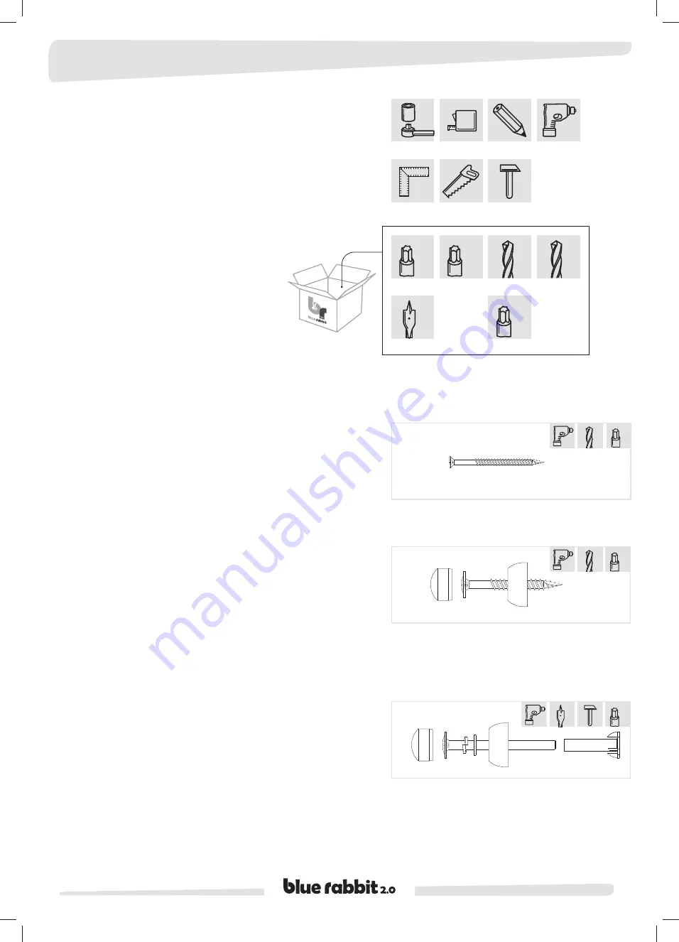 Blue Rabbit 2.0 Deckswing Assembly Instructions Manual Download Page 11