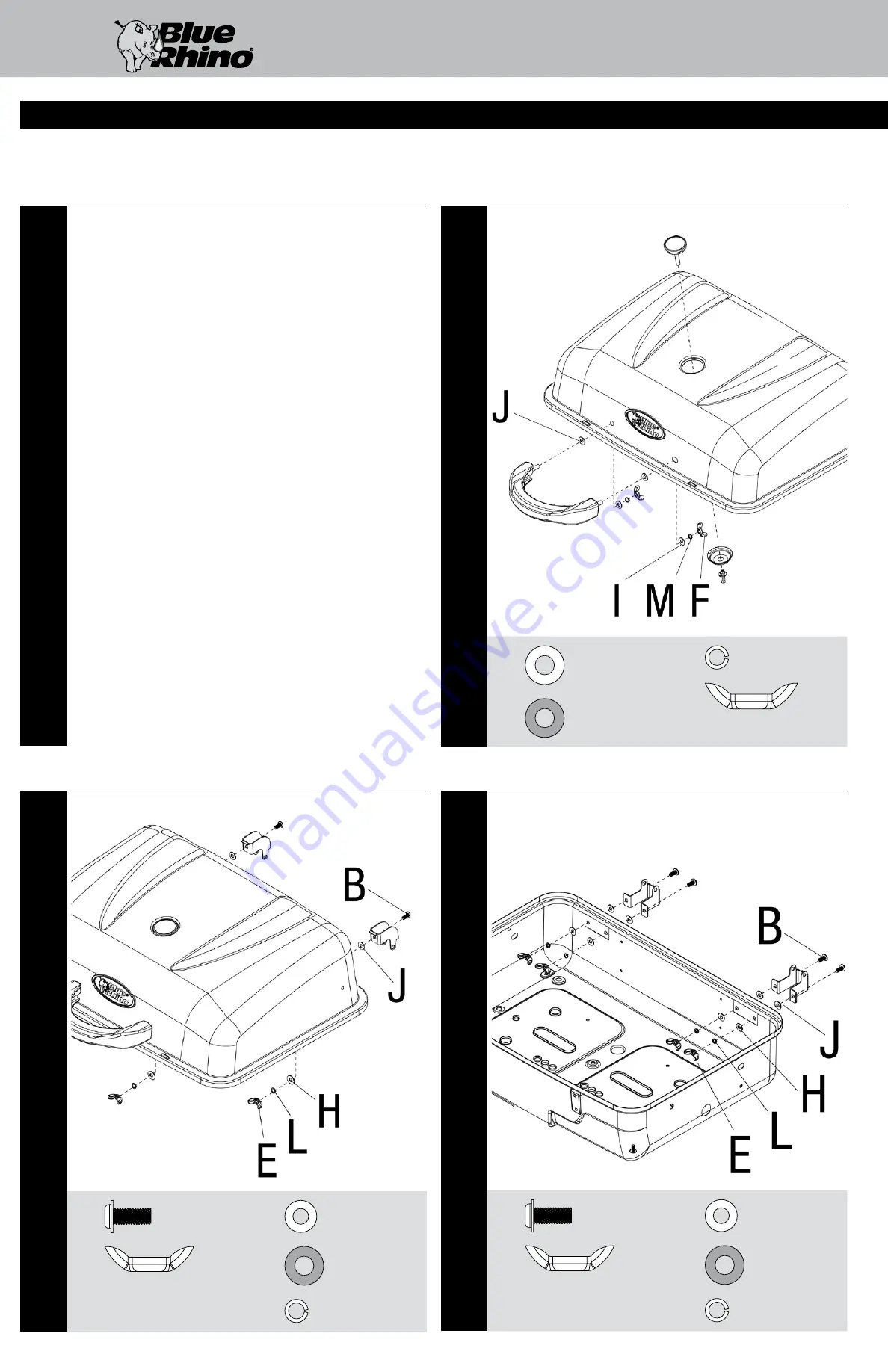 Blue Rhino 184543 Owner'S Manual Download Page 4