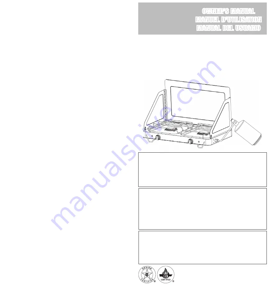 Blue Rhino GCT904W Owner'S Manual Download Page 1