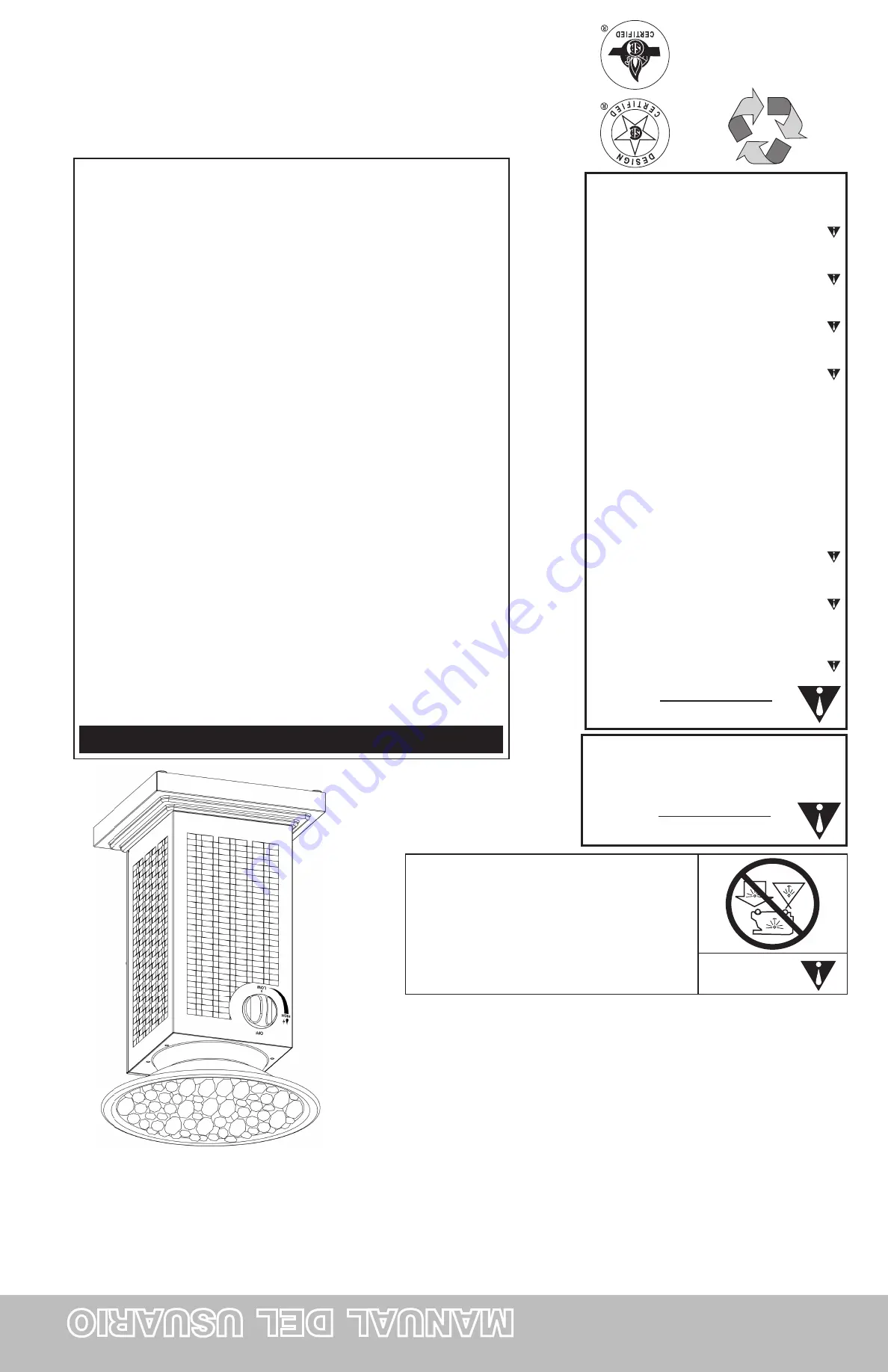 Blue Rhino GLT905W User Manual Download Page 16