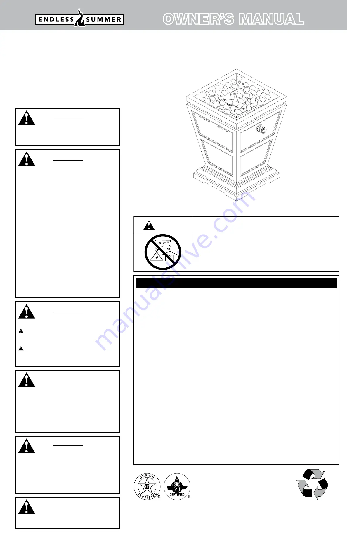 Blue Rhino T1343SP Скачать руководство пользователя страница 1