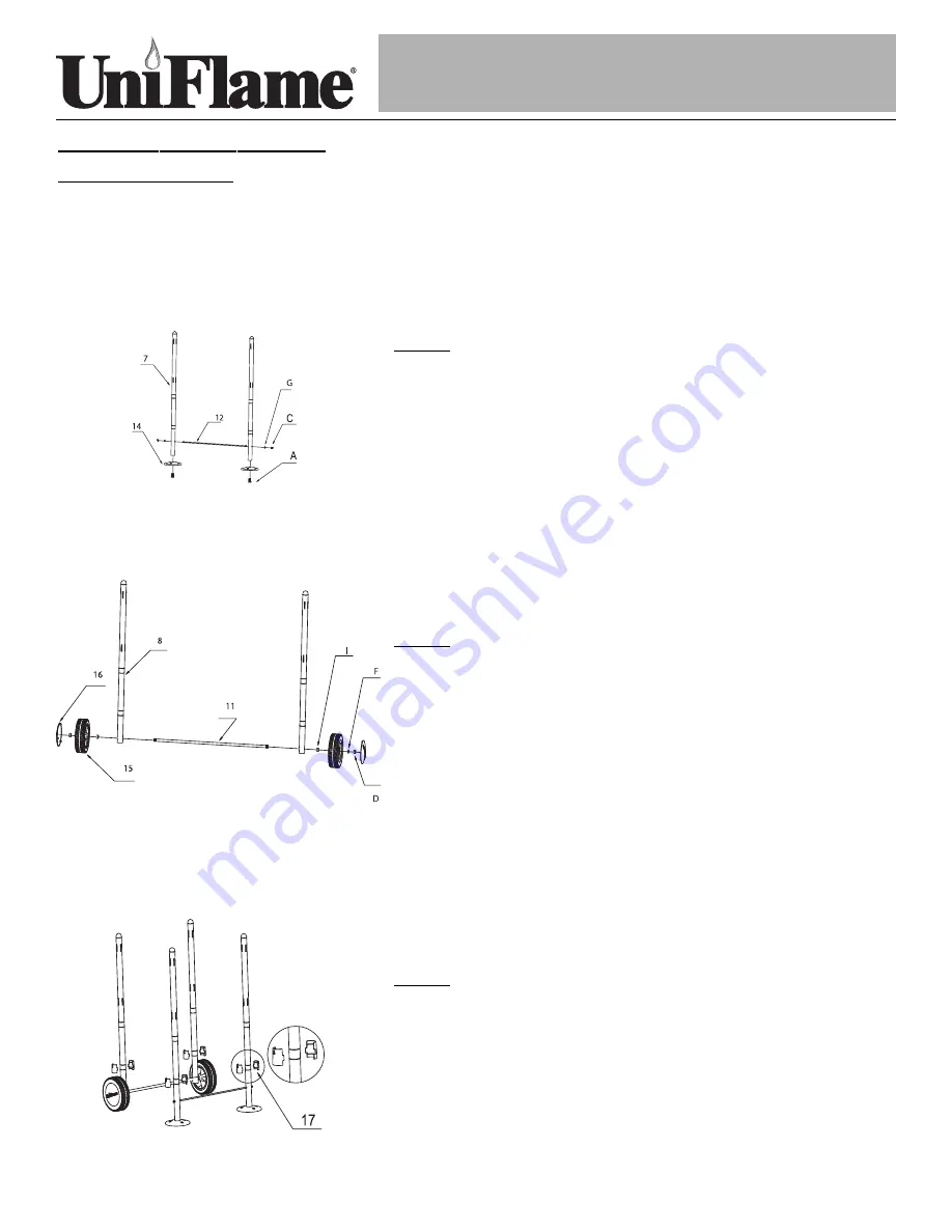 Blue Rhino UniFlame 252726 Скачать руководство пользователя страница 4