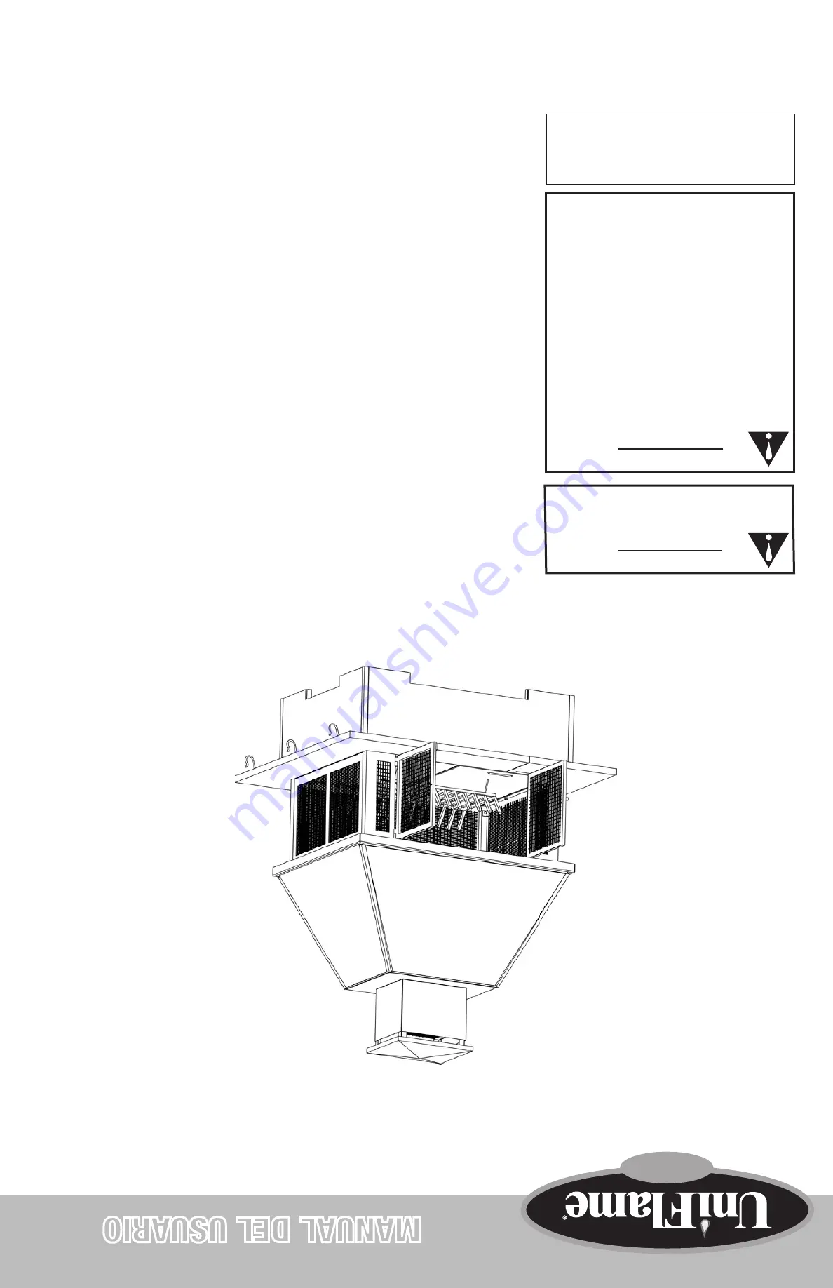 Blue Rhino Uniflame Gold WAF508H Owner'S Manual Download Page 20