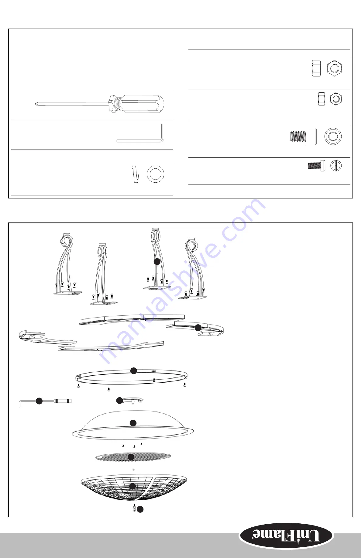 Blue Rhino UniFlame WAD703W Скачать руководство пользователя страница 6