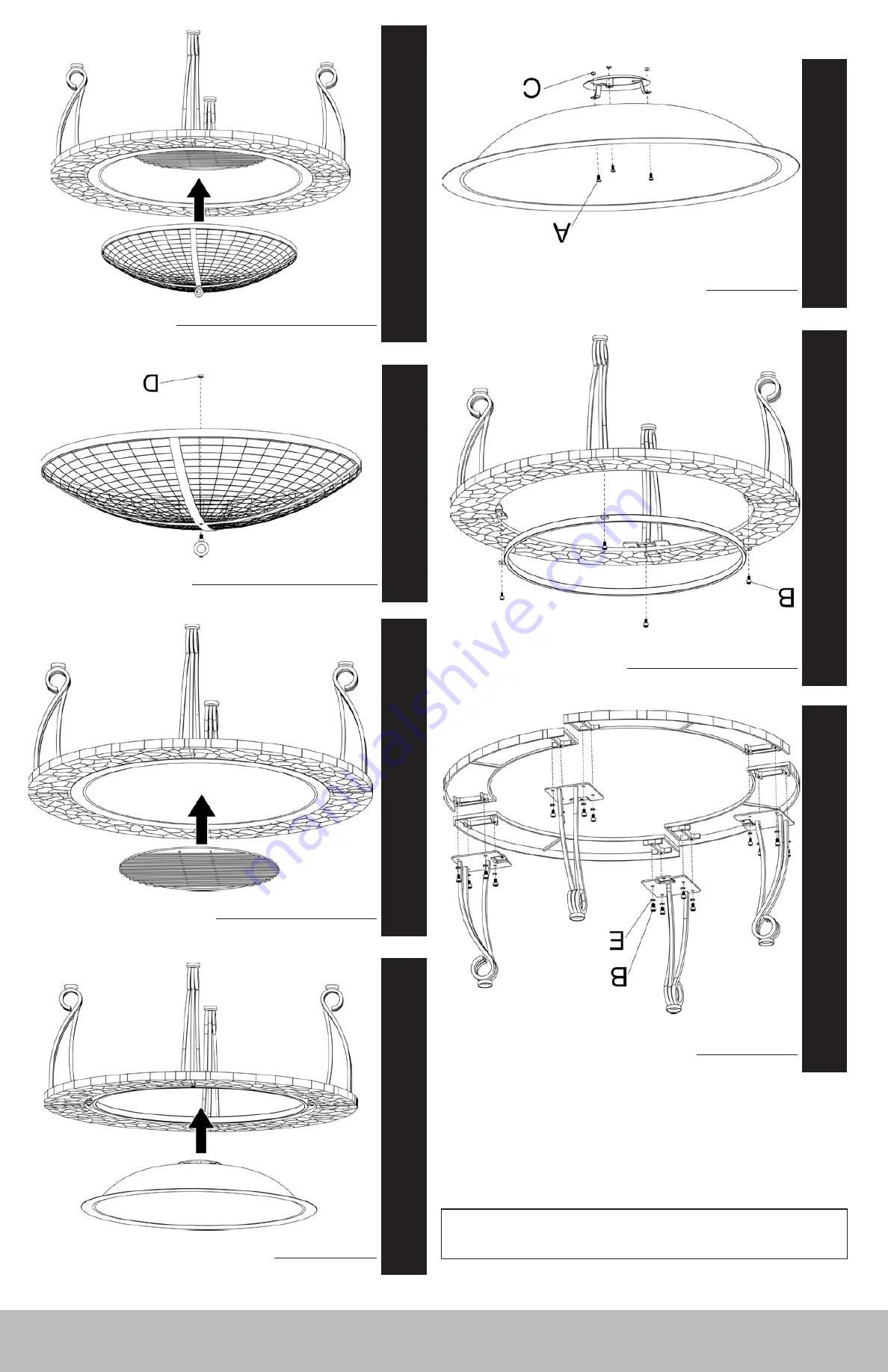 Blue Rhino Uniflame WAF517A Owner'S Manual Download Page 8