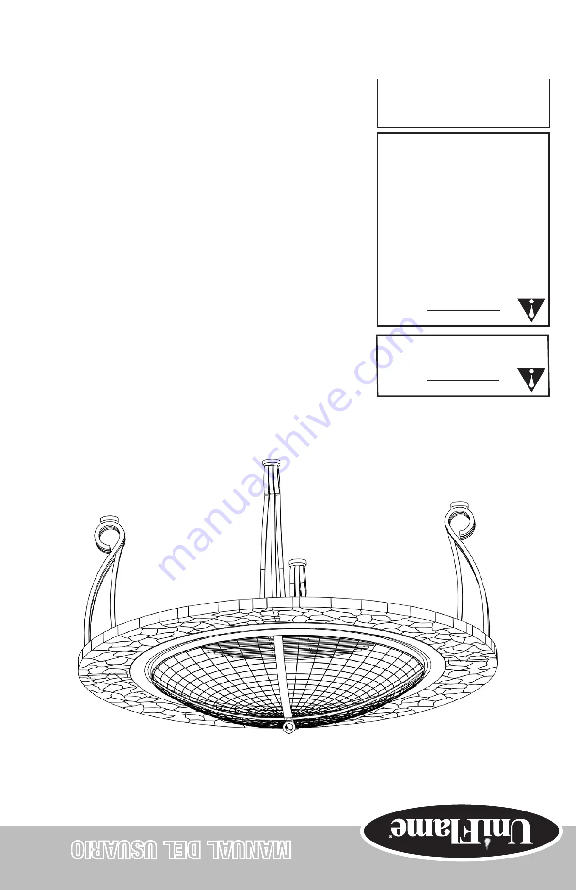 Blue Rhino Uniflame WAF517A Owner'S Manual Download Page 10