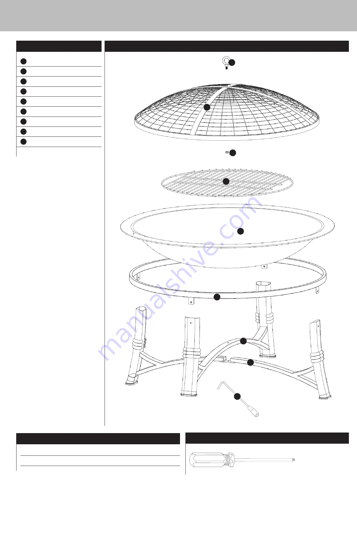 Blue Rhino WAD1091W Owner'S Manual Download Page 3