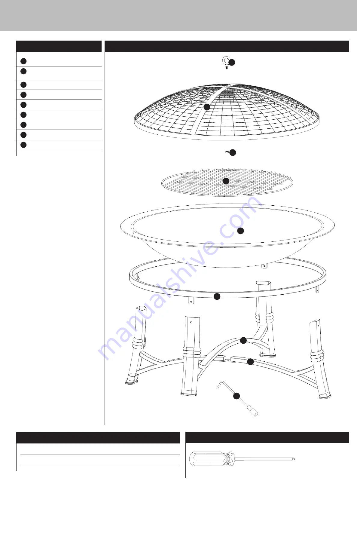 Blue Rhino WAD1091W Owner'S Manual Download Page 9